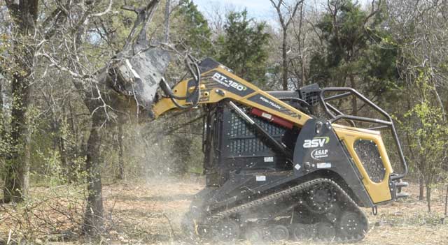 cedar removal machine